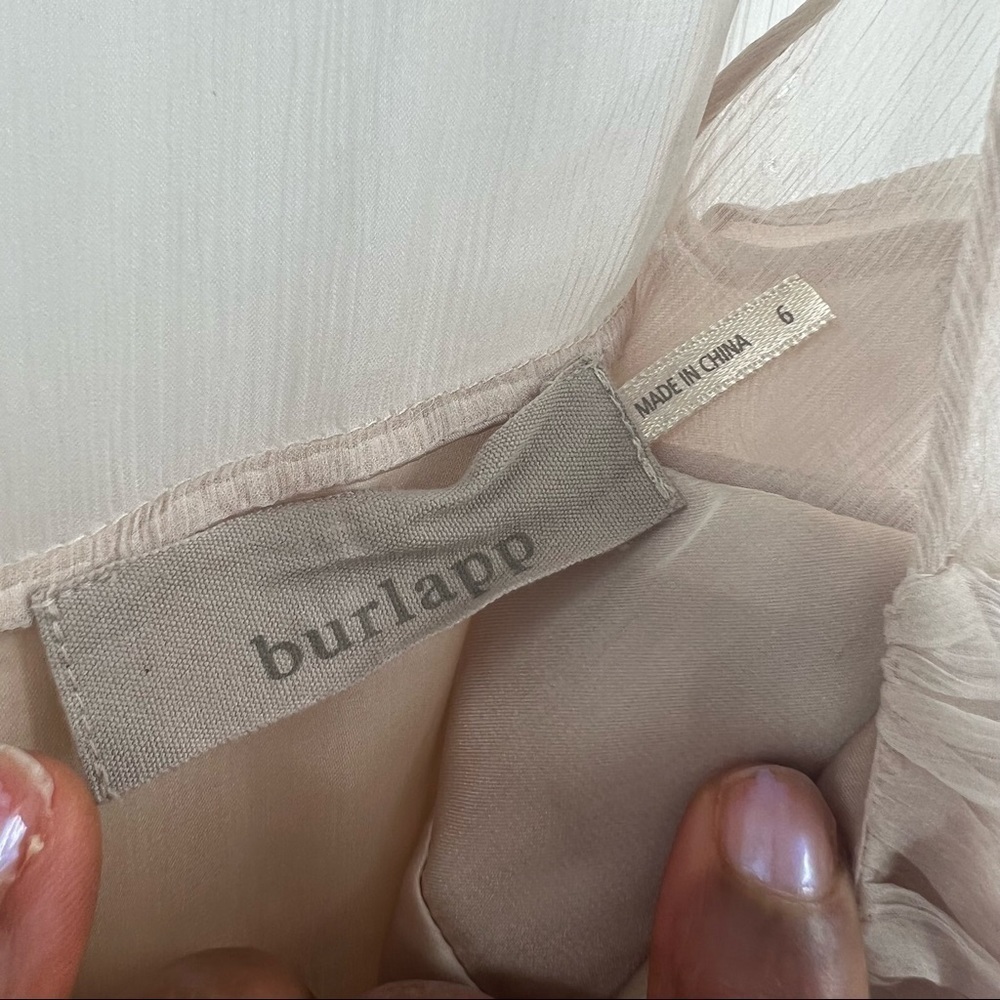 Burlapp brown belted dress 6 - Picture 10 of 12